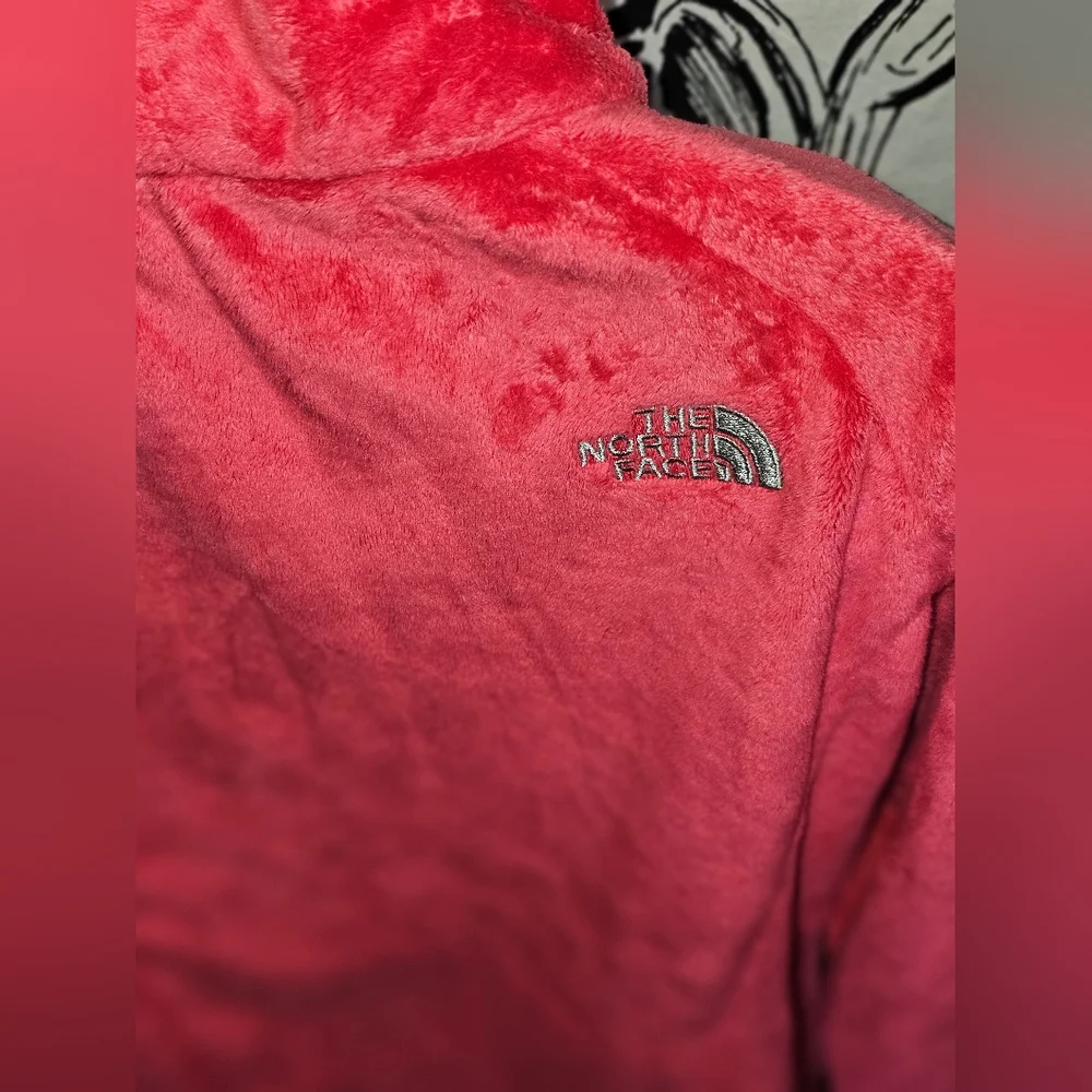 Like New The North Face Girl's Vibrant Pink Jacket Sz 14/16